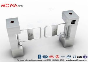 Quality RFID Biometric Swing Barrier Gate Bank Bridge Access Control Turnstile wholesale