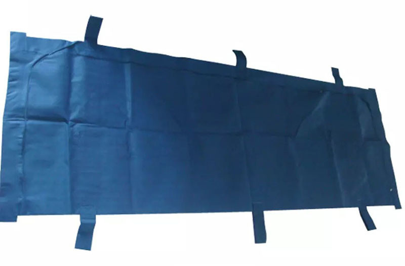Heavy Duty PEVA Waterproof Dead Body Bag European Style With Center Zipper