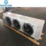 Water defrost evaporator compressor air cooler