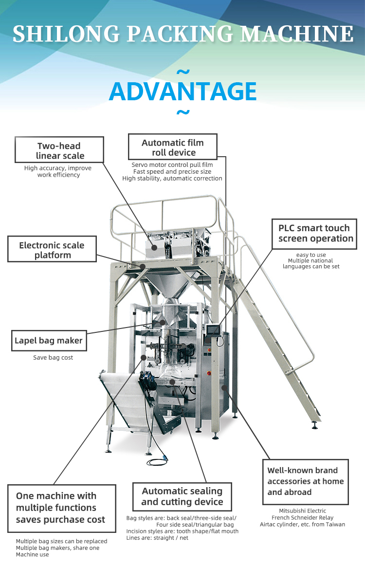 5KW CE Pistachio Peanut Automatic Granule Packaging Machine 50bags / Min