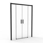 Aluminum ，Screen Sliding Door,Framed Double Slider Door，Bathscreen Shower Door