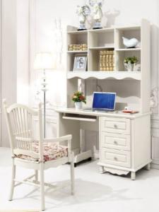 Quality luxury modern white wooden home office table furniture wholesale