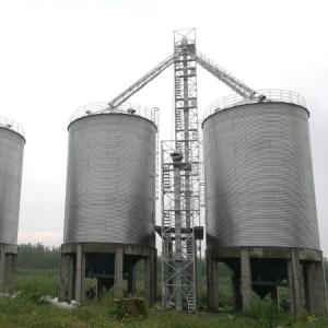 Quality Farm Circle Corrugated Grain Silo Storage With Galvanized Steel Sheets wholesale