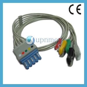 Quality M1971A philips 5 lead ecg cable,grabber,IEC wholesale
