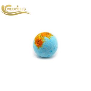 Quality Health CBD Bath Bomb Custom Logo With Dried Flowers Standard Package wholesale