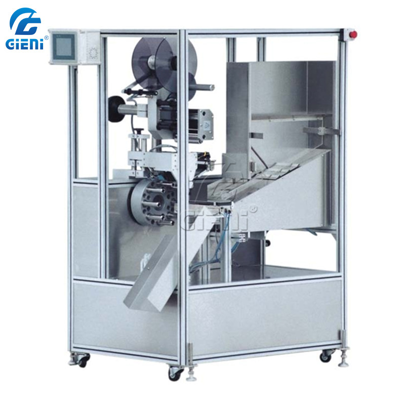 OEM Small Tube Lip Gloss Label Machine PLC Control