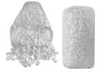 Off White Color Paper Cushion Packaging 3.5 Cuft EPS Packing Peanuts