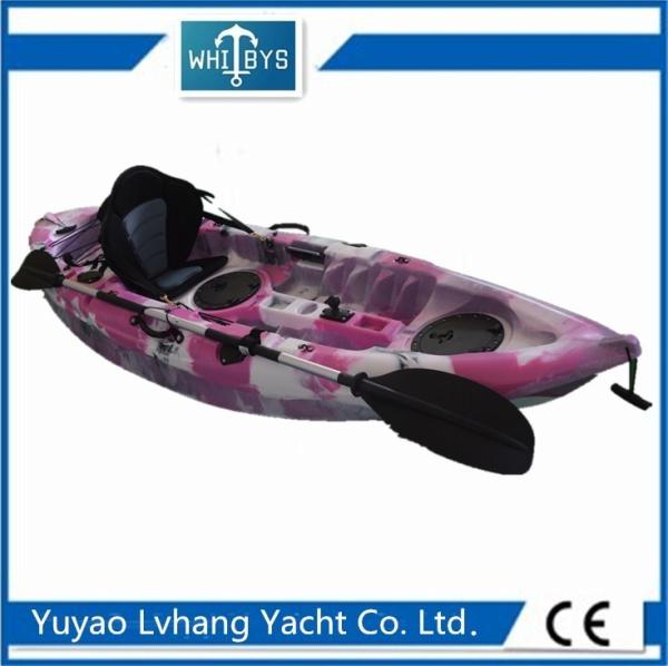 Roto - Molded 12 Foot Sit On Top Kayak , Single Person Sit On Top Touring Kayak