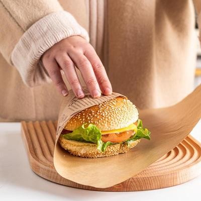 Sandwich Oil Absorption Printed Greaseproof Paper 27.5*29.5CM