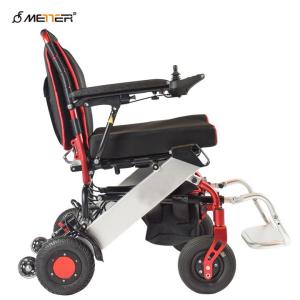 Quality Aluminum Alloy Lightweight Motorized Folding Wheelchair wholesale
