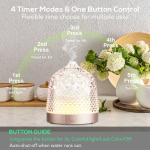 200ml Ultrasonic Glass Essential Oil Diffuser ▕ DN-851