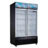 Buy cheap Vertical Double Door Beverage Cooler Refrigerator 430L Capacity Fashionable from wholesalers
