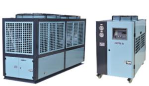 Quality Energy Saving Plastic Auxiliary Equipment Air Cooled Chiller Equipped Low Noise Blower Fan wholesale