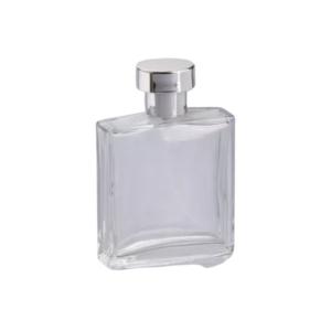 Quality 20ml 50ml 100ml Men atomizer Perfume Bottle clear glass sliver or gold cap wholesale