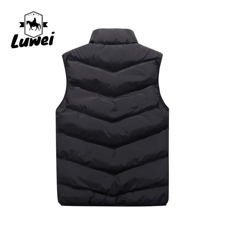 Winter Classic Plus Size Top Clothes Zipper Thick Utility Sleeveless Warm Cotton-padded Waistcoat Men Vest
