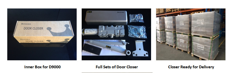 Surface Mounted Fire Rated Door Closer，Steel Body Delayed Action Door Closer D9016
