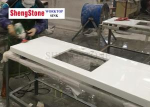 Quality Microlite Super White Glass Countertops For Lab Experiment Work Station wholesale