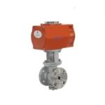 ASME On Off Explosion Proof Electric Actuator Ball Valve Electric Motorized