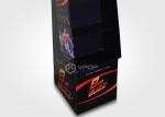Custom Logo Printed Cardboard Advertising Displays Enviromental Friendly For