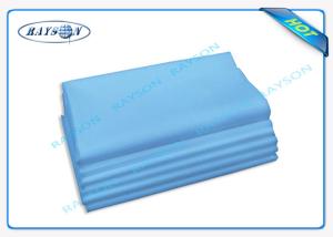 Quality Customized Disposable Bed Sheet , Hospital Bedding Sheet Polypropylene PP Non Woven wholesale