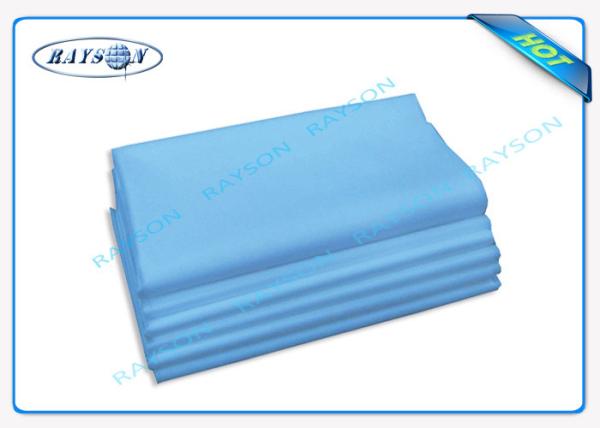 Customized Disposable Bed Sheet , Hospital Bedding Sheet Polypropylene PP Non