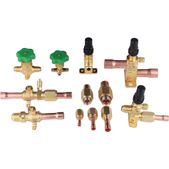 Refrigeration Hand Valve For CFC HCFC HFC Refrigerants With No Leakage