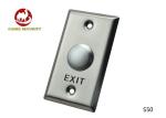Mortise Mounted Spdt Door Exit Push Button Momentary Switch Waterproof 115 * 70