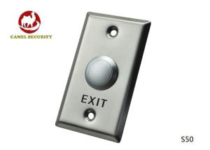 Quality Mortise Mounted Spdt Door Exit Push Button Momentary Switch Waterproof 115 * 70 * 25mm wholesale