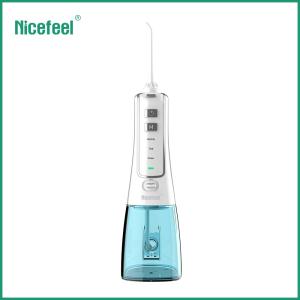 Quality 1400mAh Nicefeel Electric Dental Flosser With 300ml Water Tank wholesale