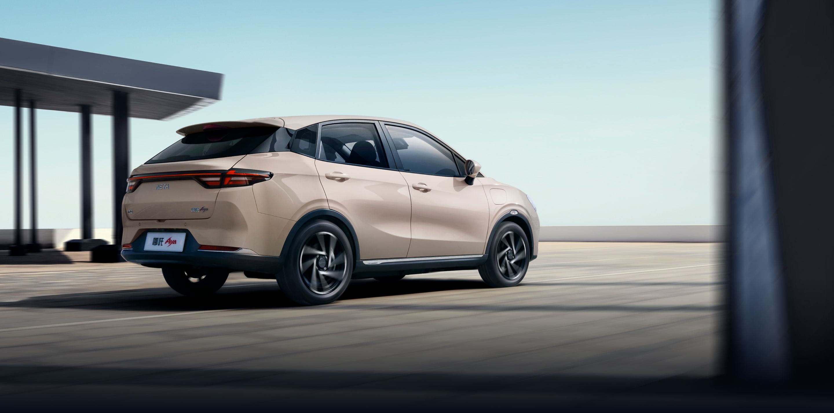 Lithium Battery Nezha AYA EV SUV 318KM 401KM Edition Comfortable Luxury