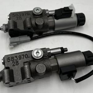 Quality STAR ZEBRA 2590907 259-0907 Fan Pump Solenoid Valve fit E345D E330D E336D Pump Control Valve 58397028 583970 for CAT Caterpillar C9 C13 wholesale