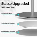 3.5 Inch 180mm Headphone Tablet Stand / Height Adjustable Ipad Desk Stand