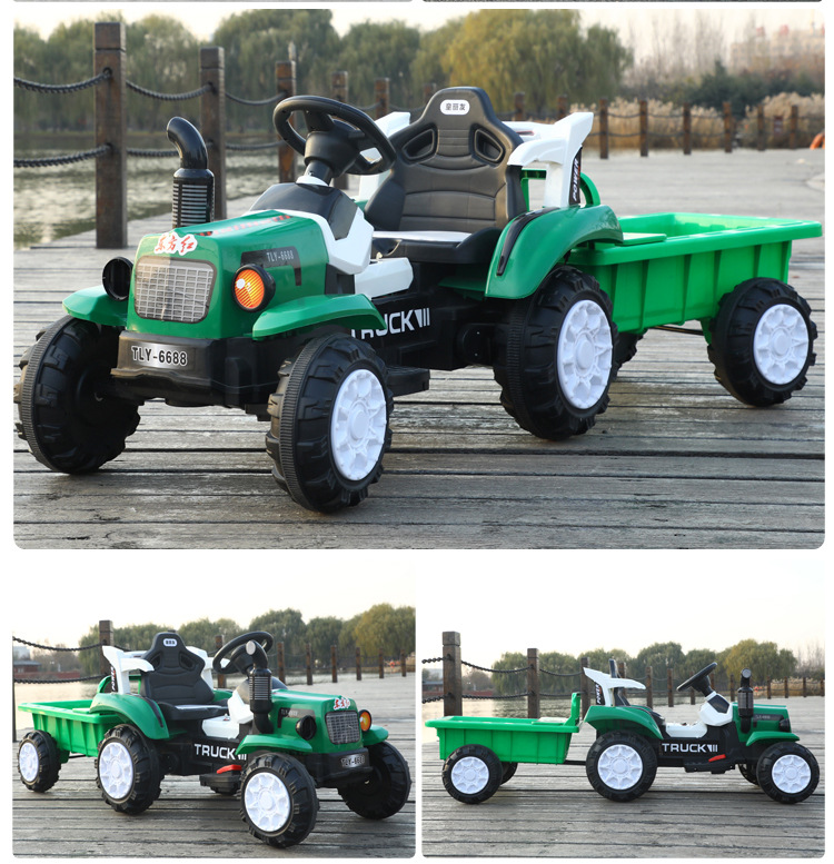 6V Children Ride On Cars Direct Electric Excavator Car for Kids N.W 10.5KG Battery