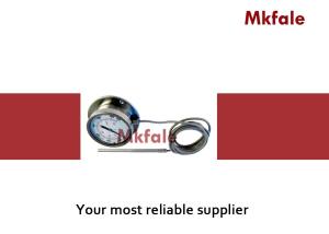 Quality SMGC Stainless Steel Gas Expansion Capillary Thermometer Liquid Pressure Gauge wholesale