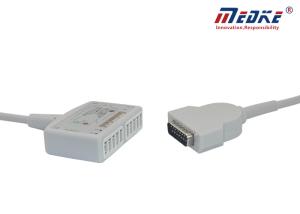 Quality 12 Leads Flexible MAC1100 Detachable 22341808 Ge Ecg Cable wholesale
