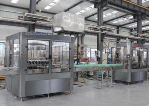 Quality Plastic PET Bottle Beverage Filling Machine , Carbonated Beverage Filler CE Certificated wholesale
