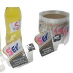 Offset Printing Beverage Bottle Label Alcohol Clear Label Stickers Custom