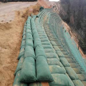 Quality Non Woven Black Geotextile Geobag For Construction Material wholesale