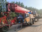 Yellow And Red 130T Portable Truck Crane 17 Years Sany For Heavy Industry