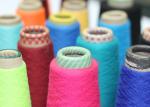 Colourful Sewing Thread Yarn , Single / Double Plys Polyester Staple Yarn