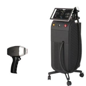 Quality 755nm 808nm 1064nm Depilation Equipment 4 Waves Titanium Laser Hair Removal Machine wholesale