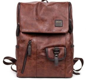 Quality M new winter pu leather shoulder bag backpack student book bags European and American fashion retro casual wholesale