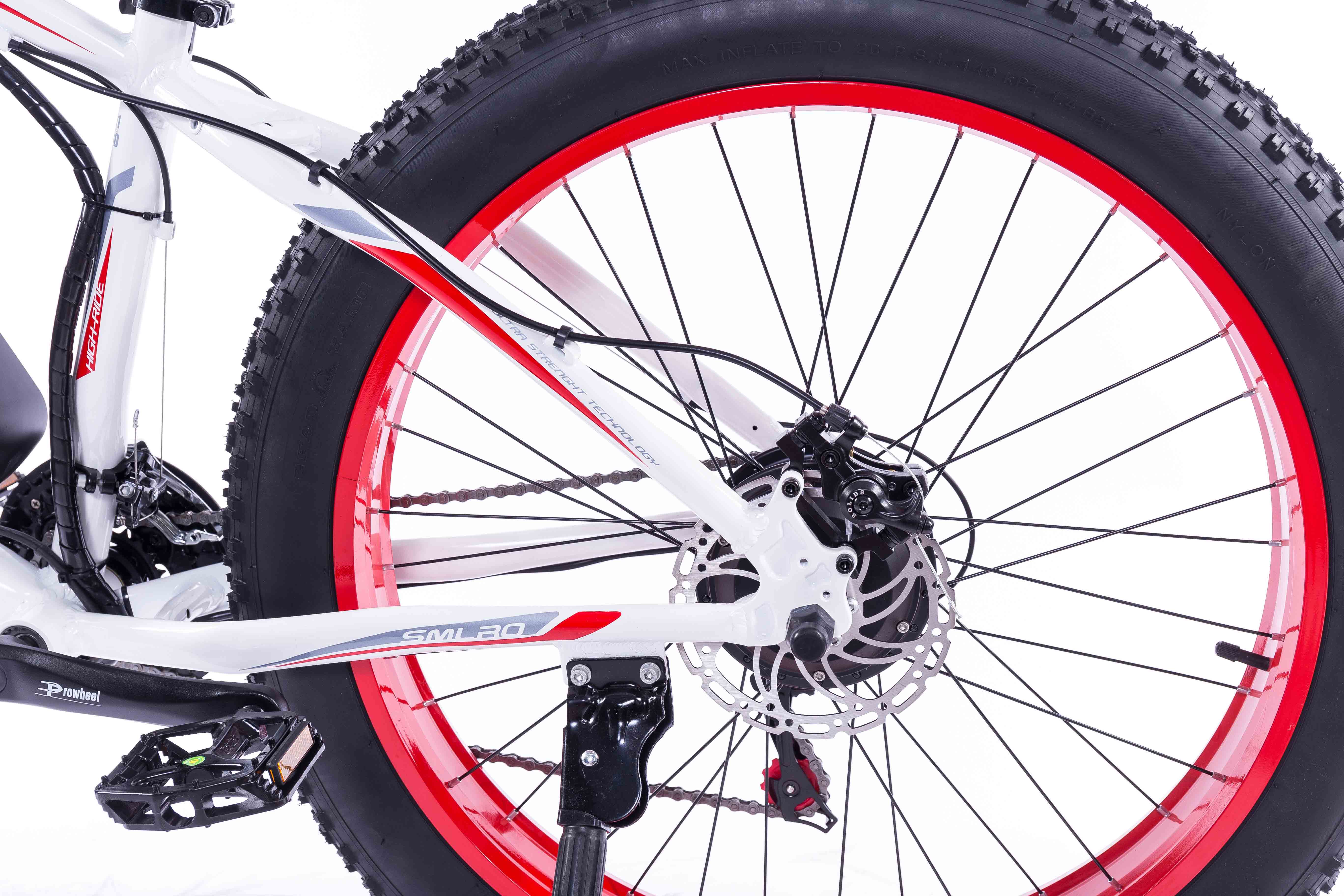 Cool Electric Mountain Bicycles , Fat Tire Electric Bike Bicycle 26 Inch Wheels