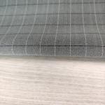 Fashion design 100% polyester fabric check Cationic plain fabric