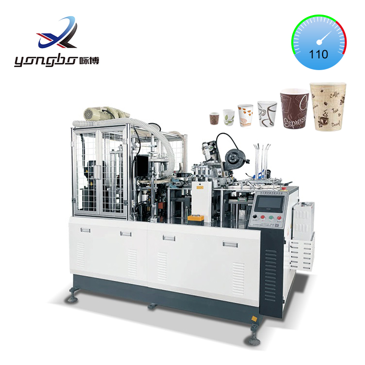 1900 kg High Speed Automatic Ultrasonic Paper Coffee Cup Making Machine Production Line for High Capacity Cup Production