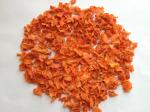 Orange Colour Dried Dehydrated Carrots 10x10x3mm 3x3mm