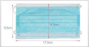Quality Non Toxic Disposable Earloop Medical Mask High Breathability Latex Free wholesale