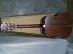 43" Jumbo satin finishing acoustic guitar hand made mahogany wood color acoustic