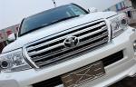 Auto Spare Parts Chrome Car Grille For Toyota LAND CRUISER FJ200 2008 2012 2014