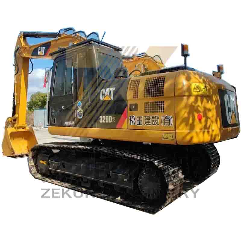 Japanese CAT320D2 Excavator Heavy-Duty Multifunction Crawler Digger